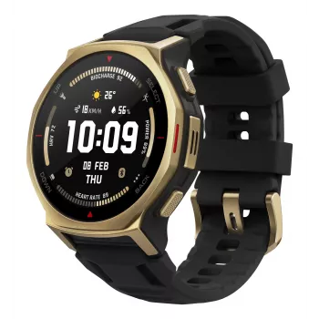 Amazfit T-rex 3 Pro 3,35 cm (1,32 palca) AMOLED 44 mm digitálny 466 x 466 pixelov dotyková obrazovka zlatá Wi-Fi GPS (satelit)