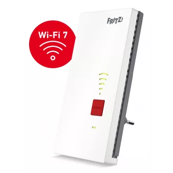 Sieťový opakovač FRITZ Repeater 2700 Dualband 125 Mbit/s biela