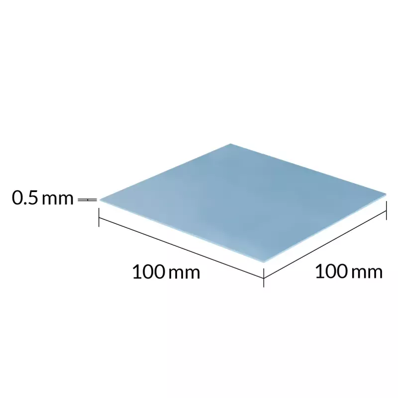 ARCTIC TP-3 Premium Performance tepelná podložka 100 x 100 mm, 0,5 mm