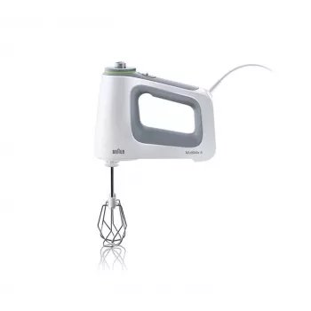 Braun HM 5000 WH ručný mixér 700 W sivý, biely