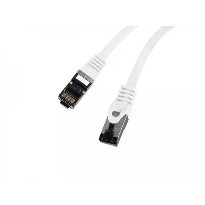 LANBERG sieťový kábel Cat8.1 S/FTP (S-STP) RJ-45–RJ-45 biely 2 m