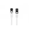 LANBERG sieťový kábel Cat8.1 S/FTP (S-STP) RJ-45–RJ-45 biely 2 m