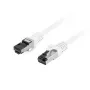 LANBERG sieťový kábel Cat8.1 S/FTP (S-STP) RJ-45–RJ-45 biely 2 m