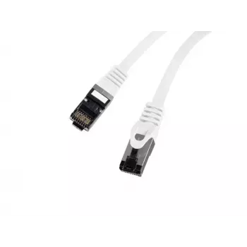 LANBERG sieťový kábel Cat8.1 S/FTP (S-STP) RJ-45–RJ-45 biely 0,25 m