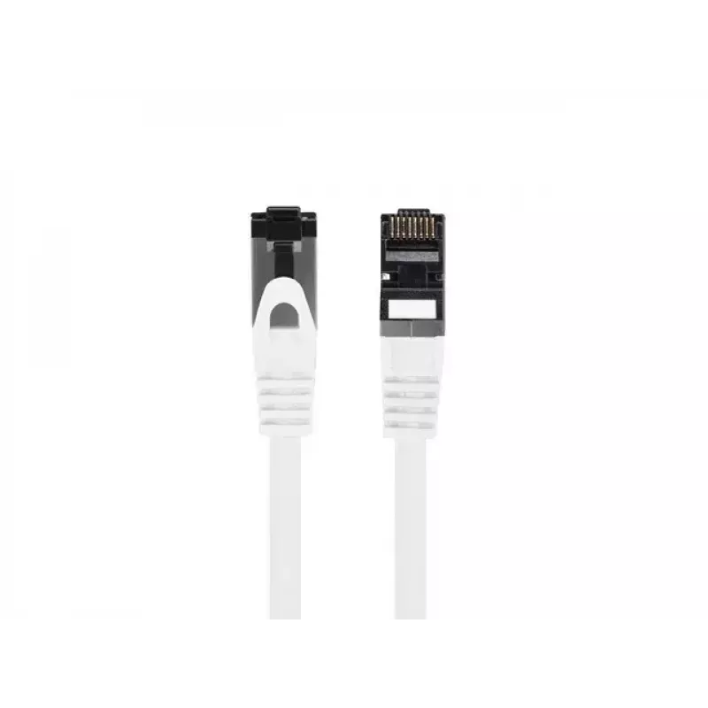 LANBERG sieťový kábel Cat8.1 S/FTP (S-STP) RJ-45–RJ-45 biely 0,25 m
