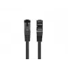 LANBERG sieťový kábel Cat8.1 S/FTP (S-STP) RJ-45–RJ-45 čierny 0,25 m