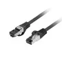 LANBERG sieťový kábel Cat8.1 S/FTP (S-STP) RJ-45–RJ-45 čierny 0,25 m