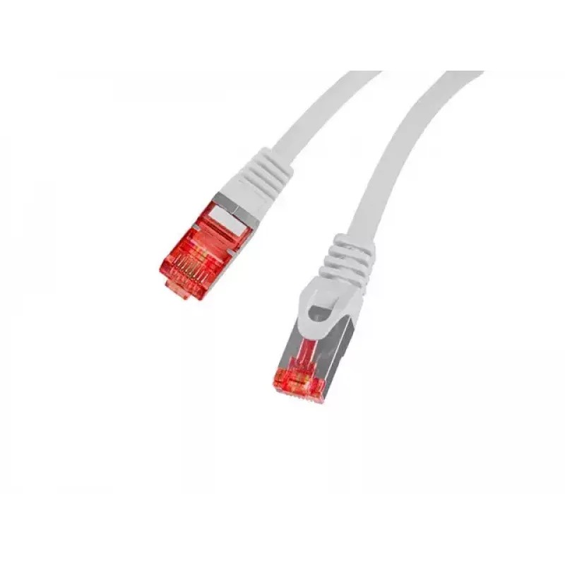 LANBERG sieťový kábel Cat6 F/UTP (FTP) 2 m RJ-45–RJ-45 sivý