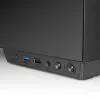 PC skriňa TACENS MARS MC-PULSAR LCD ATX Midi Tower, tvrdené sklo, predný LCD, USB-C, podporuje GPU 33,2 cm