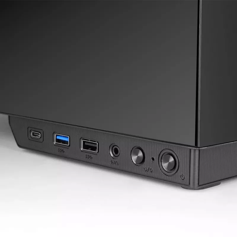 PC skriňa TACENS MARS MC-PULSAR LCD ATX Midi Tower, tvrdené sklo, predný LCD, USB-C, podporuje GPU 33,2 cm
