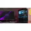 PC skriňa TACENS MARS MC-PULSAR LCD ATX Midi Tower, tvrdené sklo, predný LCD, USB-C, podporuje GPU 33,2 cm