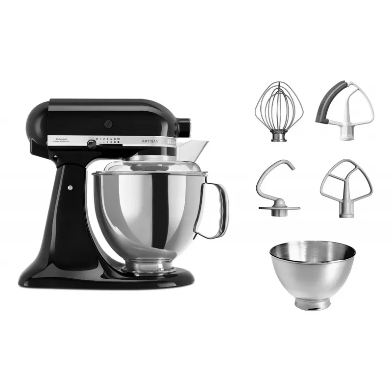 KitchenAid Artisan kuchynský mixér 300 W čierny