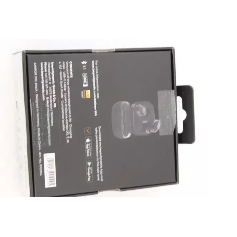 TWS slúchadlá Beyerdynamic AMIRON 300 s nabíjacím puzdrom, vstavaným mikrofónom, Bluetooth, ANC — čierne