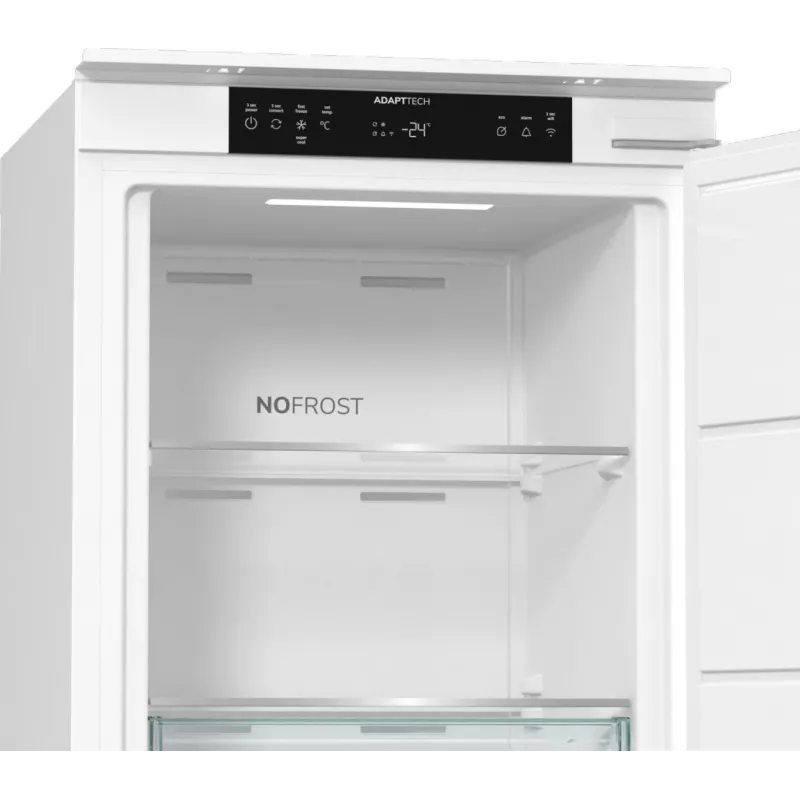 Gorenje mraznička FNCI517E41WF BK070, 235 L, 12 kg/24h, SN-N, No-Frost systém, E, biela