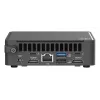 Mini PC barebone ASUS NUC 15 Pro tenký kit RNUC15CRKI300000 — Core 3 100U až do 4,7 GHz, bez RAM, Intel Graphics, Wi‑Fi 6/7, Bluetooth 5.4, 1Gb + 2.5Gb Ethernet, čierny