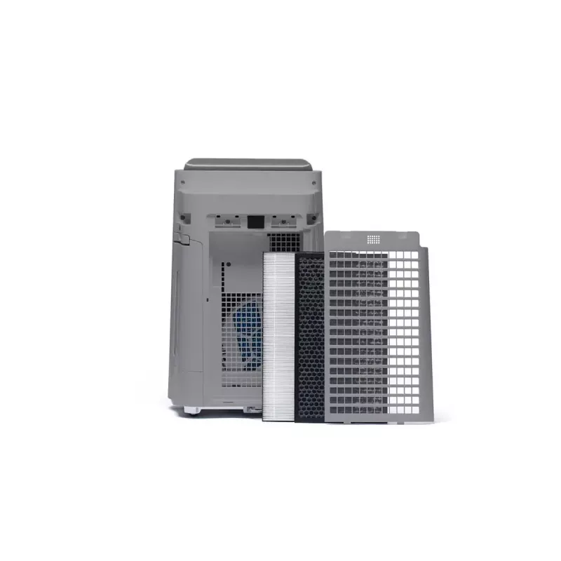 Čistička vzduchu Sharp UA-HD50E-L — pokrytie 38 m², 306 m³/h, 55 dB, 54 W, sivá, 7,9 kg