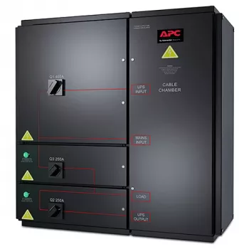 APC SYMMETRA PX 96/160KW NÁSTENNÝ BYPASS PANEL ÚDRŽBY, 400V