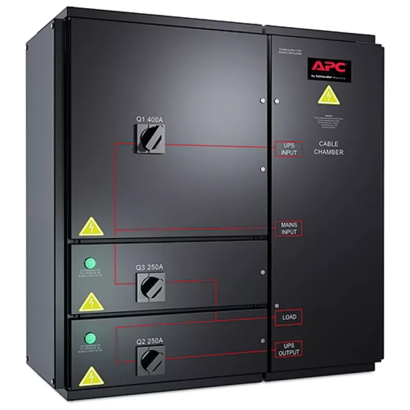 APC SYMMETRA PX 96/160KW NÁSTENNÝ BYPASS PANEL ÚDRŽBY, 400V