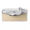 Gramofón s remienkovým pohonom Lenco LSA-071SI, plne automatický, sivý, Bluetooth, 3,5 mm, 10 W
