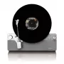 Gramofón s remienkovým pohonom Lenco LSA-071SI, plne automatický, sivý, Bluetooth, 3,5 mm, 10 W