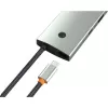 Techly IUSB32C-HUB6HPDI rozhranie hub USB 3.2 Gen 1 (3.1 Gen 1) Type-C 5000 Mbit/s hliník