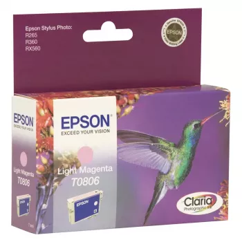 Epson Hummingbird jednotlivé balenie svetlo purpurová T0806 Claria Photographic Ink