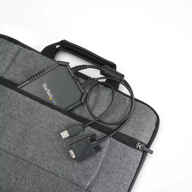 StarTech.com KVM konzola notebook-server s robustným puzdrom