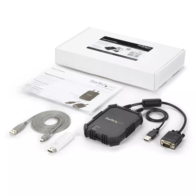 StarTech.com KVM konzola notebook-server s robustným puzdrom
