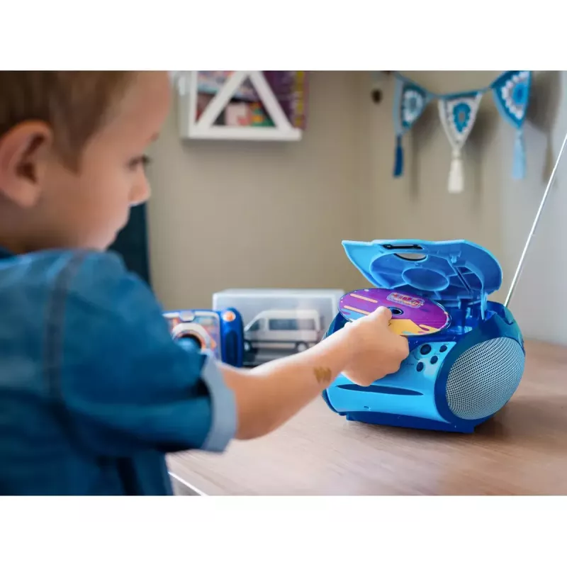 Prenosné rádio Lenco SCD-24BU Kids FM 4W 60dB