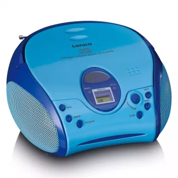 Prenosné rádio Lenco SCD-24BU Kids FM 4W 60dB