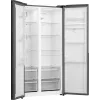 Gorenje Side-by-Side chladnička NRS917E41BXWD, voľne stojaca, American Door, čierna, 2 dvere, Touch, LED