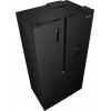 Gorenje Side-by-Side chladnička NRS917E41BXWD, voľne stojaca, American Door, čierna, 2 dvere, Touch, LED