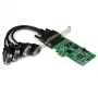StarTech.com 4 port PCI Express PCIe Serial Combo karta - 2 x RS232 2 x RS422 / RS485