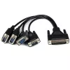 StarTech.com 4 port PCI Express PCIe Serial Combo karta - 2 x RS232 2 x RS422 / RS485