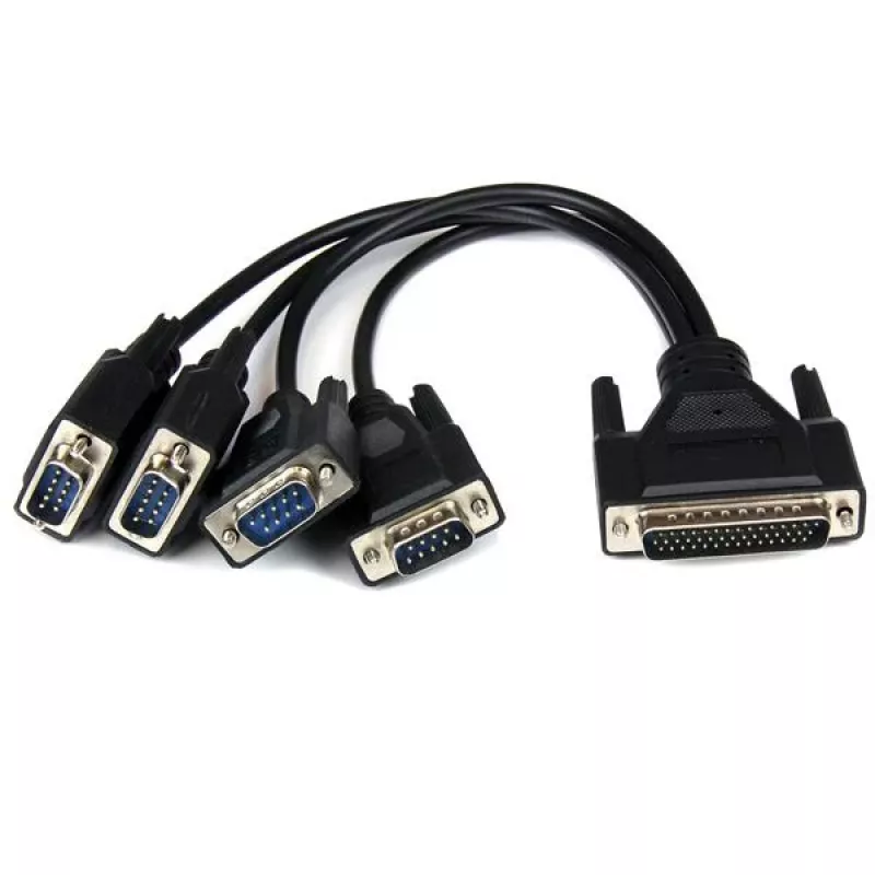 StarTech.com 4 port PCI Express PCIe Serial Combo karta - 2 x RS232 2 x RS422 / RS485