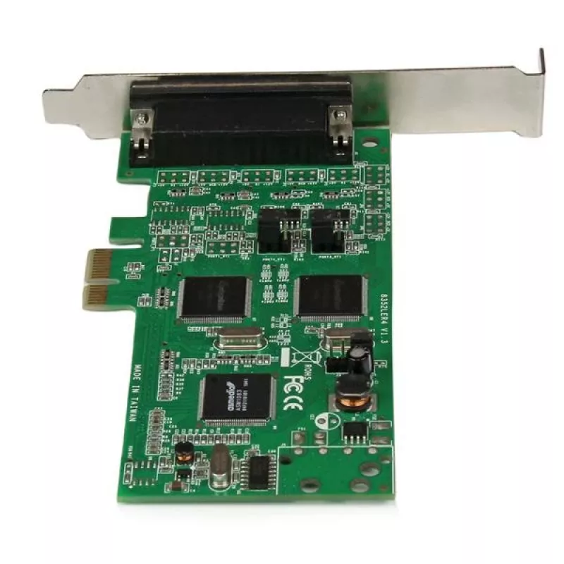 StarTech.com 4 port PCI Express PCIe Serial Combo karta - 2 x RS232 2 x RS422 / RS485