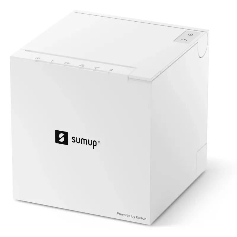Mobilná tlačiareň SumUp Receipt Printer – bezdrôtová, rýchlosť tlače 300 mm/s