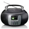 Prenosné DAB+/FM rádio Lenco SCD-860 s Bluetooth, CD prehrávač, 2,4-palcový TFT displej, 2×2W, AUX, batéria/napájanie
