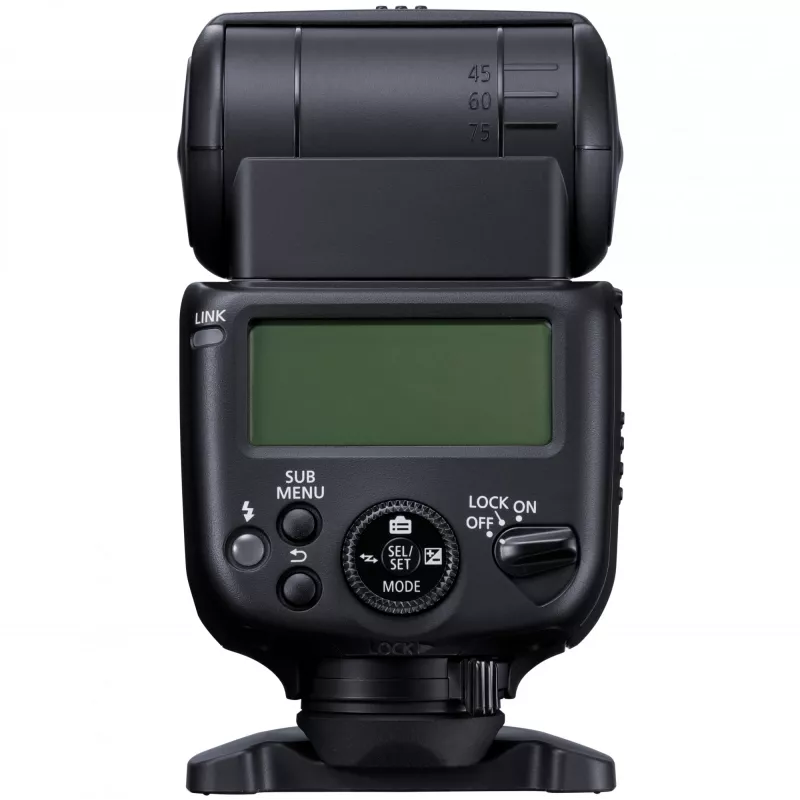 Blesk na kameru Canon Speedlite EL-10 čierny AA batéria 287 g