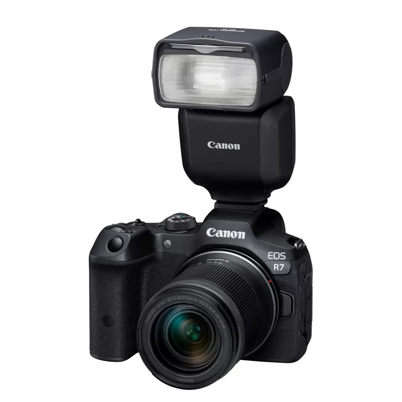 Blesk na kameru Canon Speedlite EL-10 čierny AA batéria 287 g