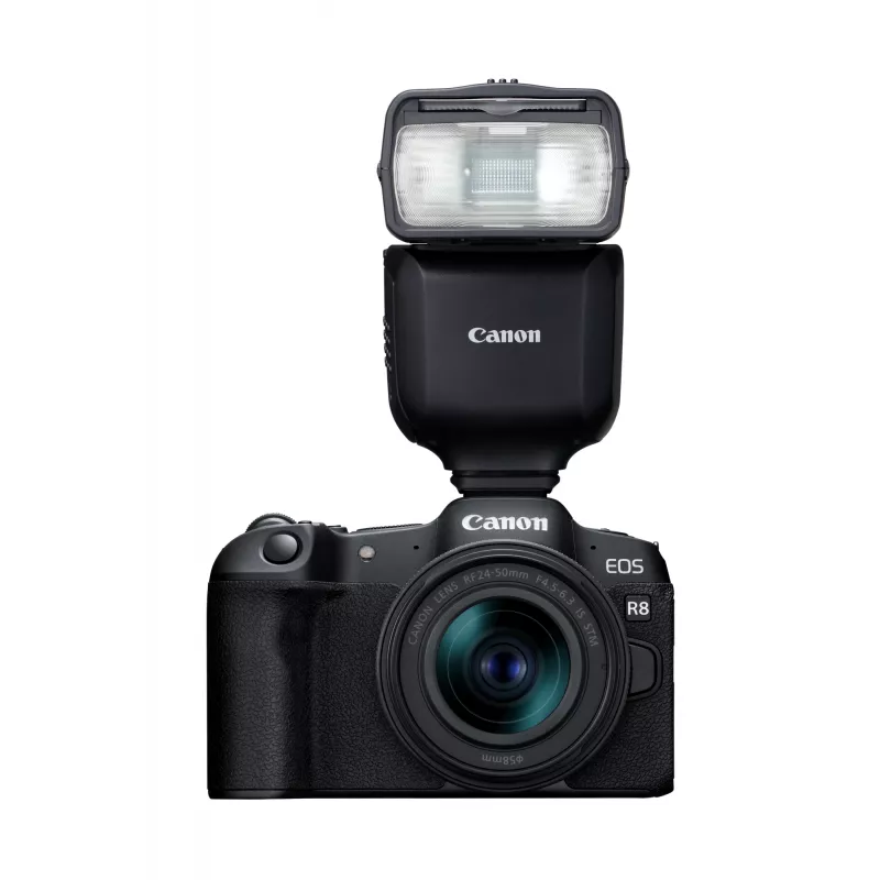 Blesk na kameru Canon Speedlite EL-10 čierny AA batéria 287 g