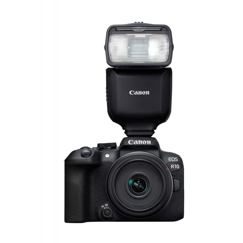 Blesk na kameru Canon Speedlite EL-10 čierny AA batéria 287 g