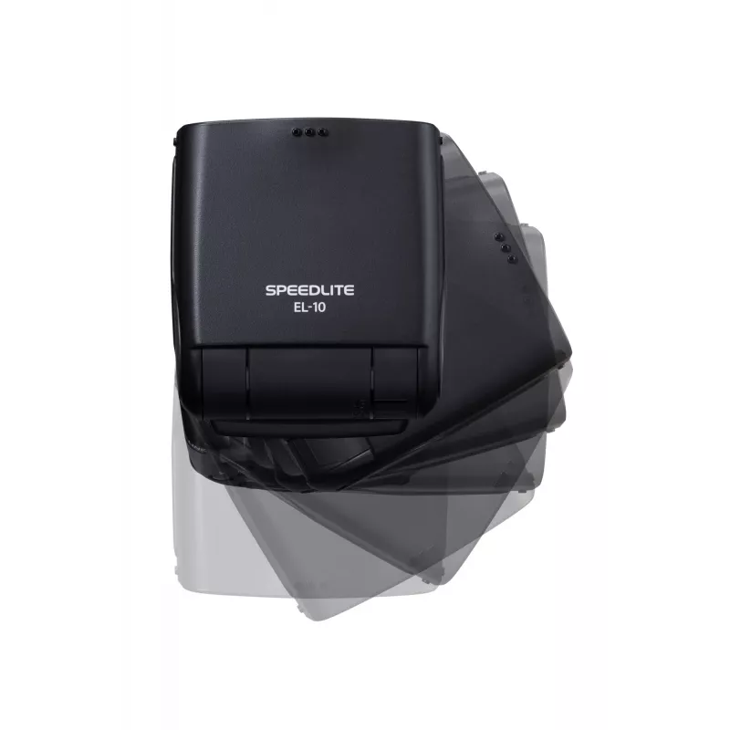 Blesk na kameru Canon Speedlite EL-10 čierny AA batéria 287 g