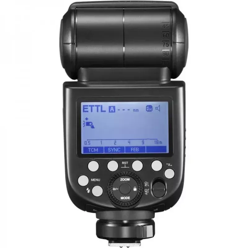 Kompaktný blesk Godox TT685II/N čierny Nikon 405 g šírka 64 mm