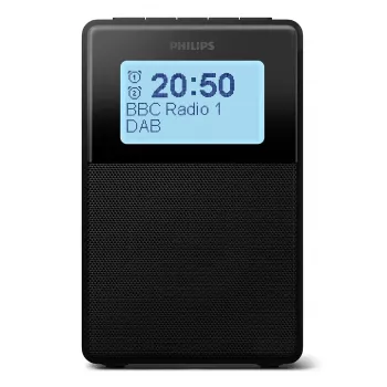 Digitálny budík Philips TAR5100/10 čierny 12/24h LCD Bluetooth