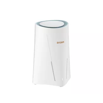 D-Link AX6000 Wi-Fi 6 SOHO router, Wi-Fi 6E (802.11ax), dual-band (2,4 GHz / 5 GHz), Ethernet LAN, biela, stolný router
