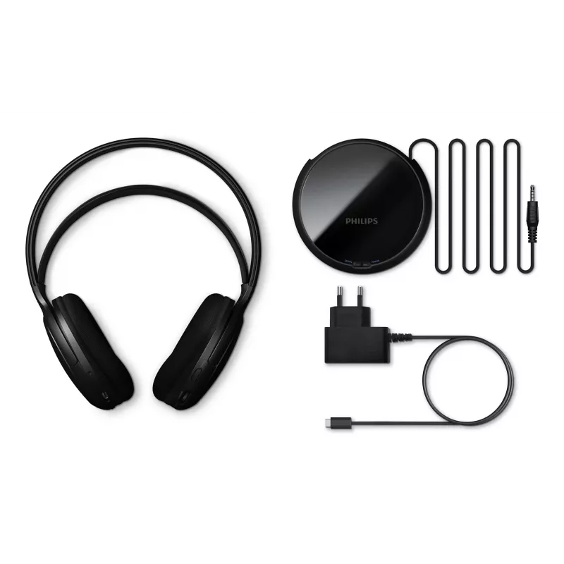 Philips SHC5200M2/12 slúchadlá/headset bezdrôtové cez hlavu TV USB Type-C čierne
