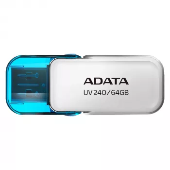 ADATA UV240 USB kľúč 64 GB USB Type-A 2.0 modrý, biely