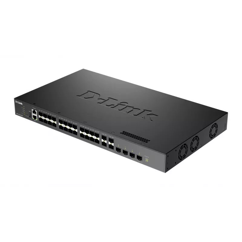 D-Link Layer 3 Stackable 10 Gigabit Managed Switches, Managed, L3, plný duplex, montáž do racku