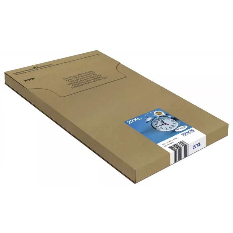 Epson budík Multipack 3-farebný 27XL DURABrite Ultra atrament EasyMail
